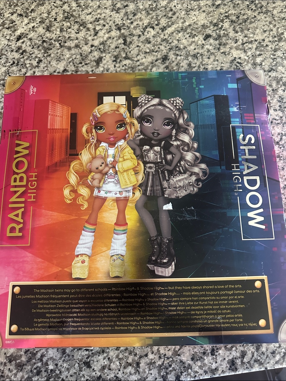 New in Box Rainbow/Shadow High Dolls - Picture 2 of 2